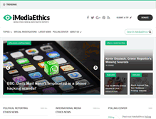 Tablet Screenshot of imediaethics.org